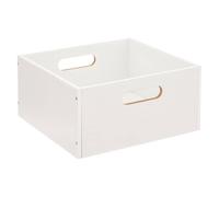 Five - Scatola portaoggetti, 31 x 31 x 15 cm, Colore: Bianco