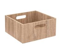 Five - Scatola portaoggetti 31 x 31 x 15 cm, in Legno, Colore Rovere