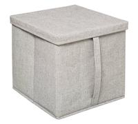 Five - Scatola portaoggetti con Coperchio in Policotone, 31 x 31 x 31 cm