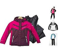 Five Season - Giacca e Salopette per Bambini, 9-10 Anni, Colore: Nero
