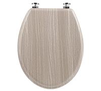 Five - Sedile WC in legno scuro