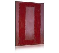 Five-Seller Dipinto A Mano Quadri Famosi Colori Astratti di Mark Rothko Riproduzione di Belle Arti Moderne su Tela Stampata su Tela per Decorazioni Domestiche (con Cornice,50_x_70_cm)