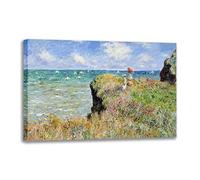 Five-Seller - Stampa artistica da parete su tela con paesaggio naturale, dipinto famoso di Gustav Klimt, riproduzioni di dipinti ad olio, poster per decorazione da parete per soggiorno (18,60 x 90 cm