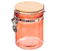 Five Simply Smart Modern Vuoto Vasetto di Conservazione Vetro Rosa, 0,75L