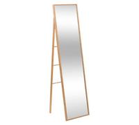 5 five simply smart 5five - specchio da terra 160x41cm in bambù