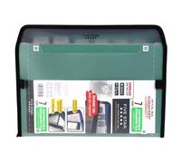 Five Star 7 - Pocket Expanding file, promemoria linguette 1 Confezione Green