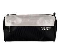 Five Star Astuccio portapenne, adatto per raccoglitori a 3 anelli, custodia a 9 tasche, nero/grigio, Tasca con 9 tasche