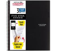 Five Star Quaderno a 3 soggetti con rilegatura a spirale, 20 x 28 cm, a righe, 1