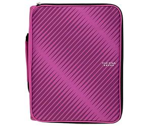 Five Star zipper Binder Plus multi Access file Purple