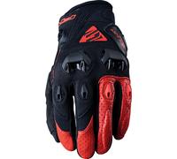 Five Stunt Evo, Guanti S male Nero/Rosso