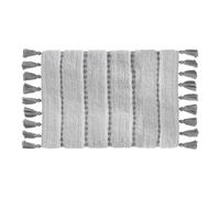 Five Tappeto Bagno Cotone Pompon 50X75 cm (Grigio)