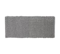 Five - Tappeto da bagno grande, spesso, 50 x 120 cm, colore: Grigio