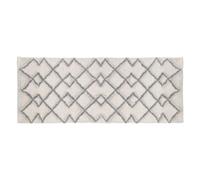 Five - Tappeto da bagno in cotone decorativo, 50 x 120 cm, colore: Grigio etnico