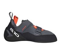 Five Ten - Scarpette da arrampicata - Kirigami Onix/Core Black/Solar Red per Uomo - Taglia 8 UK - Grigio