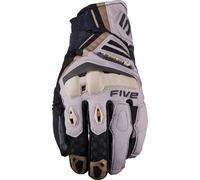 Five TFX1 Airflow, guanti L male Grigio Chiaro/Beige/Nero/Marrone