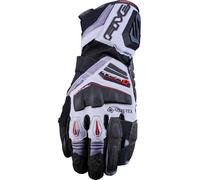 Five TFX1 GTX Guanti da moto, grigio/rosso, Taglia 2XL