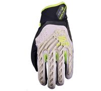 Five TFX5, guanti L male Beige/Nero/Giallo Fluo