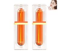 Five Vitamin C Makeup Tone Up Cream,Moisturizing Brightening Concealer, Long-Lasting Hydrating For All Skin Type, Crema naturale VC (2pcs)