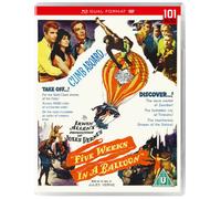 Five Weeks in a Balloon (Blu-ray) Red Buttons Fabian Barbara Eden Peter Lorre