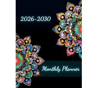 Five-Year Monthly Agenda 2026-2030: 60 Months Appointment Book | Schedule Organizer from January 2026 to December 2030 | Large Size | 159 Pages.