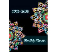 Five-Year Monthly Agenda 2026-2030: 60 Months Appointment Book | Schedule Organizer from January 2026 to December 2030 | Large Size | 159 Pages.