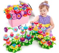 Fivejoy Giochi Bambini 3 4 5 Anni, Giochi di Costruzione di Giardini per Bambini, Giocattoli Educativi da Costruzione Regalo per 2 3 4 Anni Bambini Ragazzi Ragazze