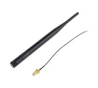 Fivekim Antenna Router Wireless RP-SMA Maschio 868 MHz 5 dBi + Cavo RP SMA Femmina 15 cm verso IPX 1.13