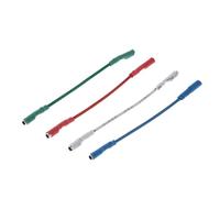 Fivekim Cavo universale in argento, 50 mm, per 1,2 - 1,3 mm, per giradischi Phono Headshell Tonearm Stylus staffa filo argento