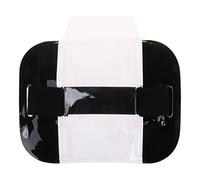 Fivekim Elastic Arm Band Id Badge Holder Custodia per Carta di Credito Braccio PVC Card Sleeve, PVC, nero, 14.7x14cm,5.79x5.51''