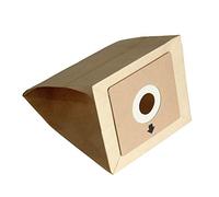 Fivekim, sacchetto di carta per aspirapolvere, sacchetto di ricambio di qualità, dimensioni 10 x 11 cm, sacchetto di carta per aspirapolvere color legno