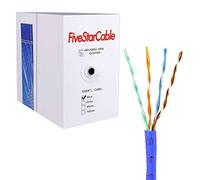 Fivestar Cavo Professionale di Cavo Cat5e Blue 1000'