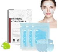 Fivfivgo Korean Technology Soluble Collagen Film, Pure Collagen Films, Highprime Collagen Film Face Mask, Nano Collagen Absorbing Films, Tighten Skin, Smooths Out Fine Lines And Wrinkles (1PCS)