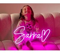FIWECO Neon Personalizzato Panneau LED Néon Décoration Pour Décoration Murale Panneaux Lumineux Personnalisés Pour Mariage Anniversaire Fête Cadeau