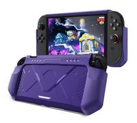 FIWWAT Custodia protettiva per Nintendo Switch 2, antigraffio, design ergonomico, compatibile con Switch 2 (viola)