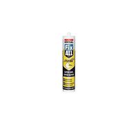 Fix ALL Turbo - Mastice adesivo ad asciugatura rapida - Soudal - Cartuccia da 290 ml, Bianca
