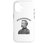 Fix Bayonets Civil War Citazione Joshua Chamberlain Custodia per iPhone 16