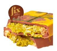 Fix Dubai Chocolate - La Tavoletta di cioccolato al pistacchio social più virale | Fix Dessert Chocolatier Originale - PISTACHIO