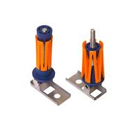 Fix&Go Adapter Buffer • Confezione da 2 pezzi (PP09) si adattano in un batter d'occhio quasi tutte le aste rotonde per tende e tende da sole alla piastra di ancoraggio Fix&Go 2.0