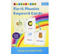 Lisa Holt Fix-it Phonics - Level 2 - Keyword Cards (2nd Edition) (Tascabile)