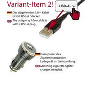 Fix2Car Datenkabel-Halter per Tutti i Cellulari Con Usb-C Attacco Anche Custodia