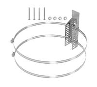 Fixation Murale Robuste - Solution Polyvalente Pour Propane Ou Chauffe-eau | Matériel De Fixation Durable Pour Intérieur Ou Extérieur | Idéal Pour Installation Sécurisée D'Équipements De Chauffage