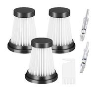 Fixbetter 3 pezzi filtro HEPA per MOOSOO K12, K12 Pro, K13 aspirapolvere cordless, per Genius Invictus One 1.0 X7, 2.0 Filtri di ricambio per aspirapolvere domestico Cleaning Sweeper