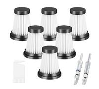 Fixbetter 6 pezzi filtro HEPA per MOOSOO K12, K12 Pro, K13 aspirapolvere cordless, per Genius Invictus One 1.0 X7, 2.0 Filtri di ricambio per aspirapolvere domestico Cleaning Sweeper