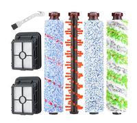 Fixbetter Accessori per Bissell Crosswave 3 in 1 4 spazzole a rullo e 2 filtri