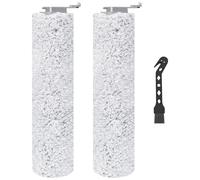 Fixbetter Spazzole a Rullo Ricambi per Accessori per BISSELL CrossWave OmniForce 3912N / OmniFind 4006N Aspirapolvere Senza Fili, 2 Spazzole a Rullo + 1 Spazzola di Pulizia