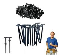 Fixbind Snap-Fit Nylon Fastening Clip for Car Repairs,Fix Bind Snap-Fit Nylon Fastening Clip,New Multifunctional Nylons Universal Cable Tie Buckle,Self-Locking Mechanism (100*PCS)