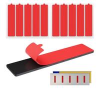 FIXCHORD Cuscinetti Adesivi per Targa, 10 cuscinetti in Schiuma Adesivi per Targhe, Nastro Biadesivo Extra Forte e Resistente per targhe di Auto