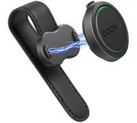 FIXCHORD Magnetico per Parasole per Auto OOONO CO-Driver NO2, 1 Pezzo Supporto in pelle per visiera parasole compatibile con Allarme Autovelox OOONO CO-Driver NO2