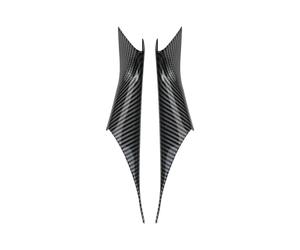 FIXCOR 2 Pezzi Pannello Di Rivestimento Interno Per Maniglia Interna Porta Sinistra/destra Per Serie 5 G30 G31 G38 2018-2023(Carbon fiber Color)