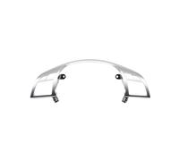 FIXCOR A0994640513 Sostituzione Pannello Rivestimento della Copertura Volante in Argento per Mercedes per Benz C E M ML GL GLS Classe G W204 W212 W166 W463 Coprivolante Auto(Model A Silver)